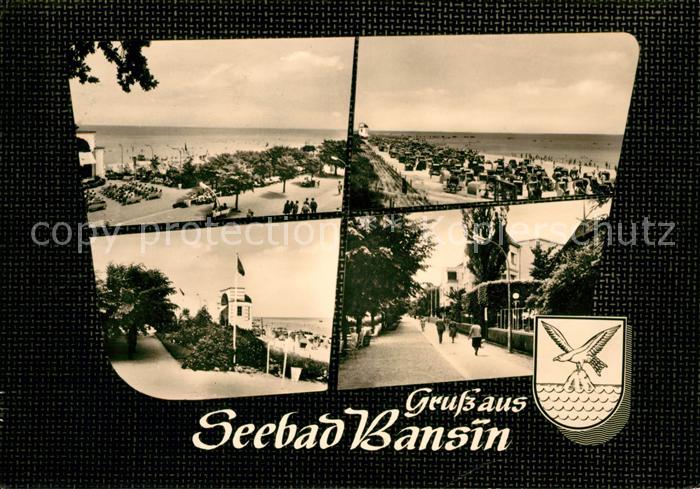 Bansin Ostseebad Strandpromenade Ortsansichten