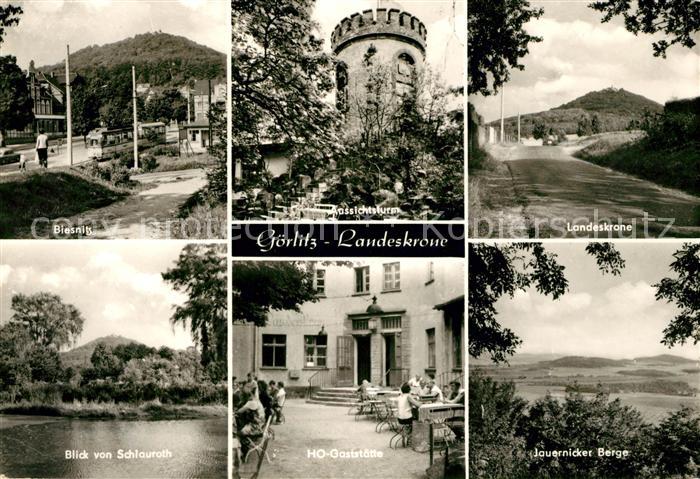 Goerlitz Sachsen Landeskrone Biesnitz Schlauroth Jauernicker Berge HO Gaststaett