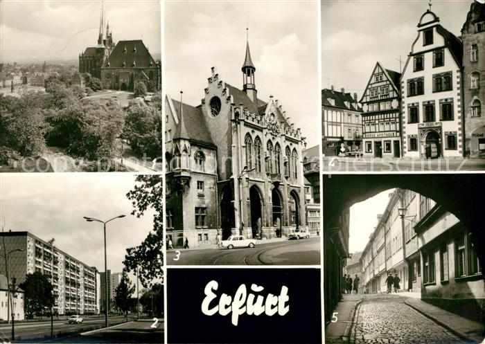 Erfurt Rathaus Ortsansichten