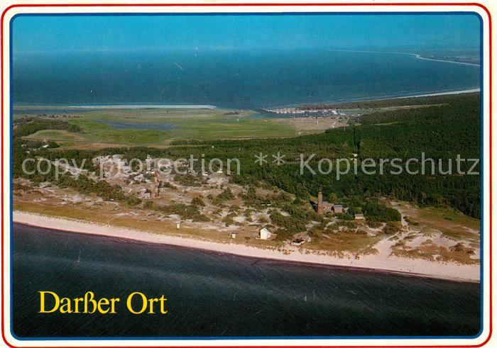 Darss Region Ostsee Fliegeraufnahme