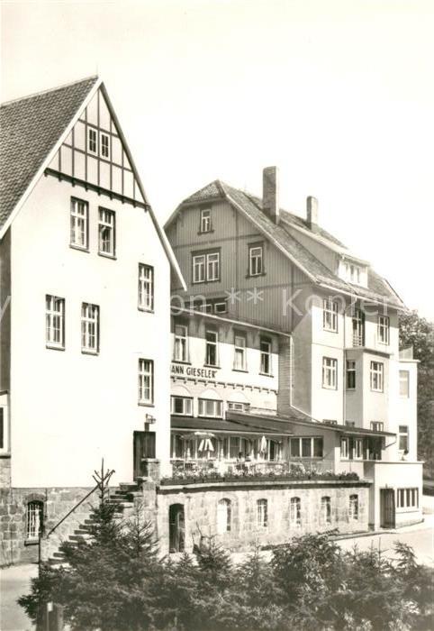 Schierke Harz FDGB Erholungsheim Hermann Gieseler