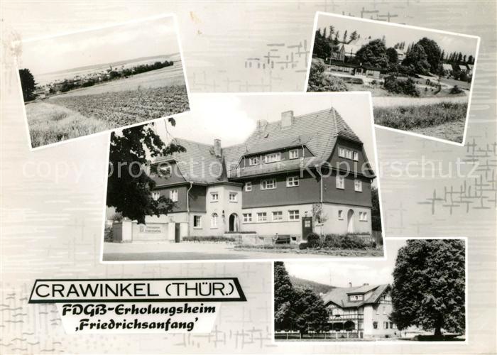 Crawinkel FDGB Erholungsheim Friedrichsanfang