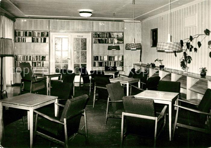 Friedrichroda FDGB Erholungsheim Walter Ulbricht Buecherei