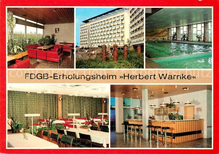 Klink Waren FDGB Erholungsheim Herbert Warnke