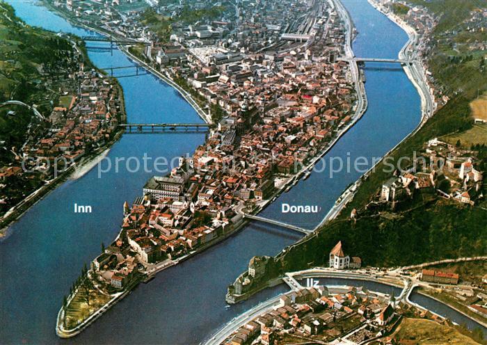 Passau Fliegeraufnahme