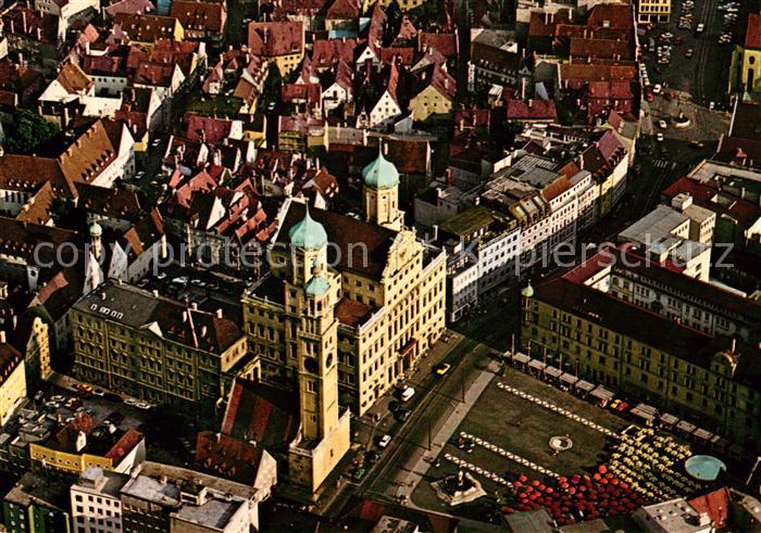 Augsburg Fliegeraufnahme