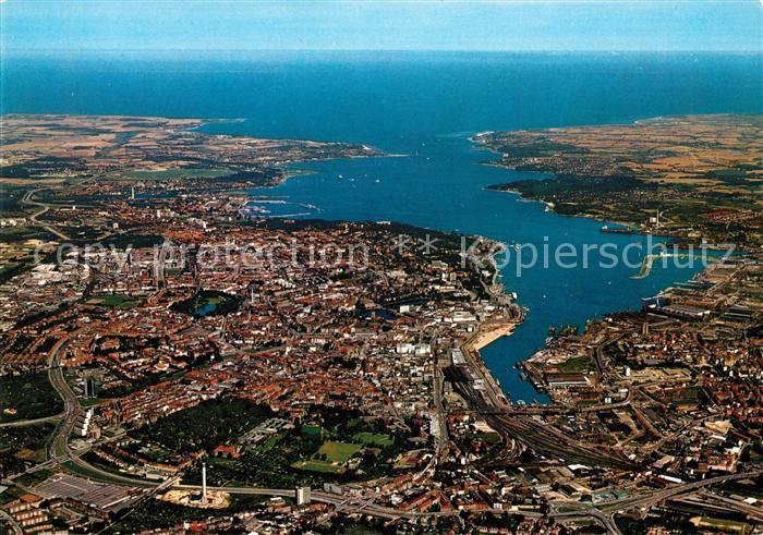 KIEL  CITY Fliegeraufnahme Foerde