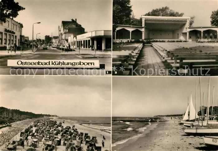 Kuehlungsborn Ostseebad Maxim Gorki Strasse Konzertgarten