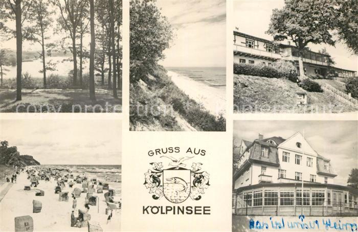 Koelpinsee Usedom Teilansichten Strand Ferienheim