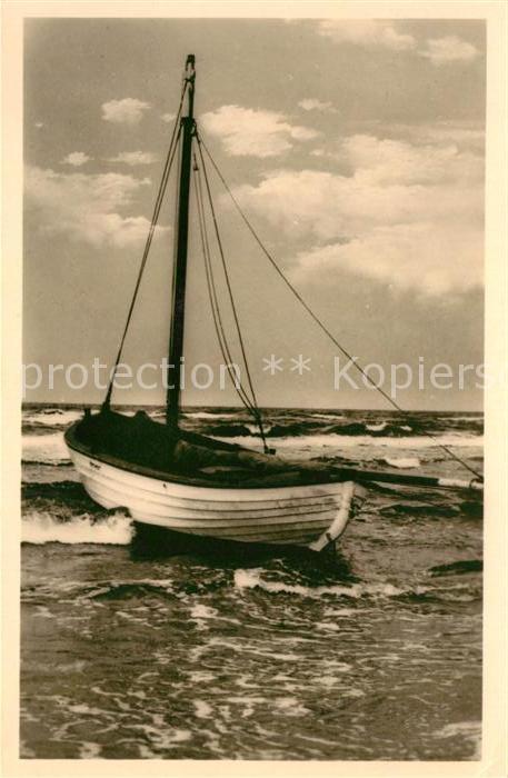 Zinnowitz Ostseebad Brandung Fischerboot