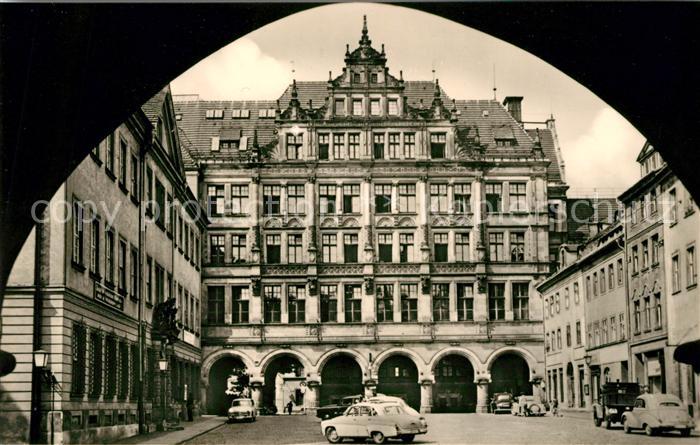 Goerlitz Sachsen Untermarkt und Rathaus