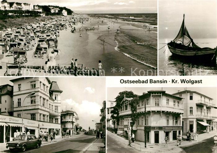 Bansin Ostseebad Strandpartien Ortsmotive