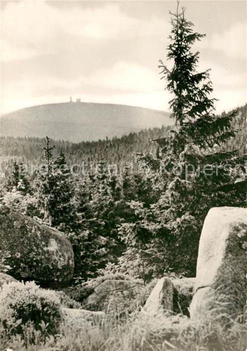 Brocken Harz Brockenblick