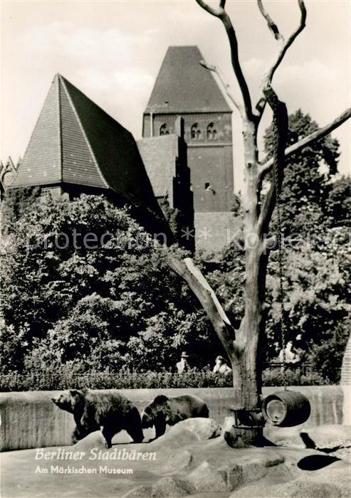 BERLIN  CITY Berliner Stadtbaeren Am Maerkischen Museum