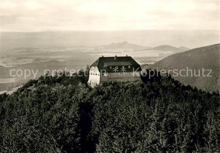 Hochwald Zittau Hochwaldbaude im Zittauer Gebirge
