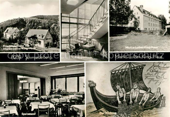 Schmiedeberg Dippoldiswalde Friedenskapelle Treppenhaus Martin Luther King Haus