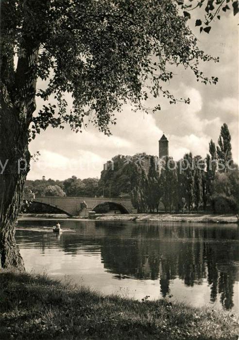 Halle Saale Bruecke Schloss