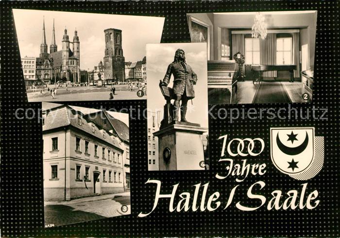 Halle Saale Marktplatz Englandzimmer im Haendelhaus Haendel Denkmal