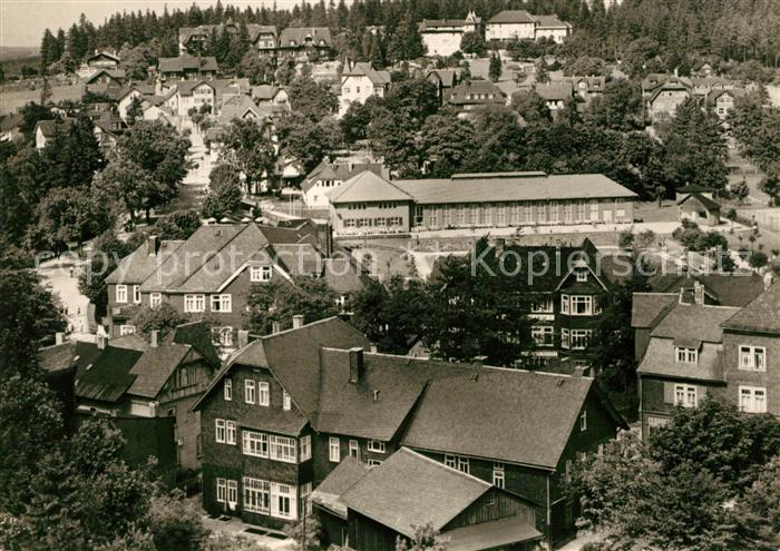 Oberhof Thueringen Ortsblick