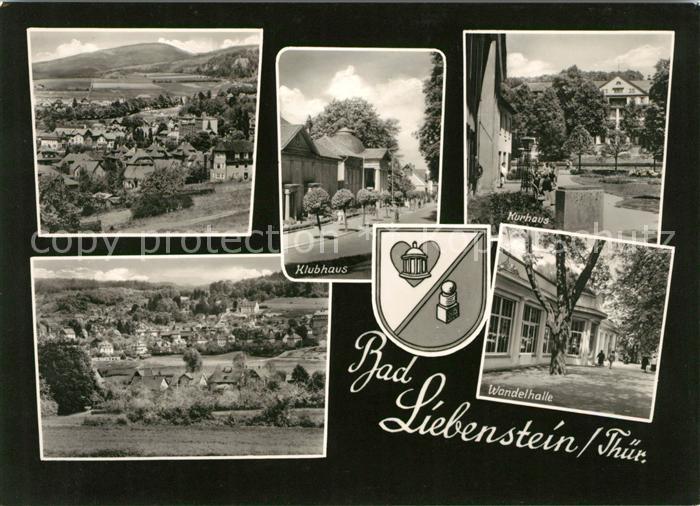 Bad Liebenstein Klubhaus Kurhaus Panorama Wandelhalle