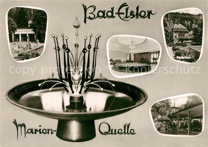 Bad Elster Marienquelle Trinkbrunnen Badehaus