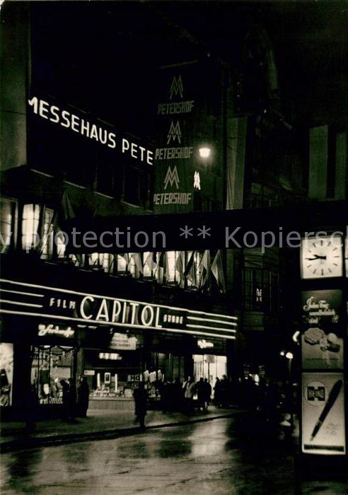 LEIPZIG Sachsen Messehaus Petershof in der Petersstrasse