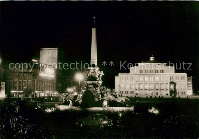 LEIPZIG Sachsen Opernhaus am Karl Marx Platz