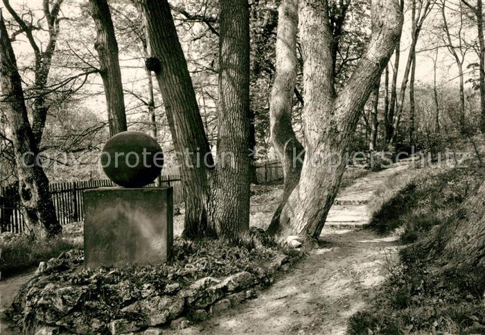 Weimar Thueringen Stein des Gluecks