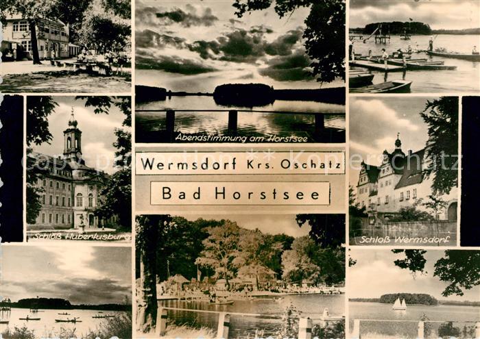 Wermsdorf Schloss Hubertusbrunnen Horstsee Details Schloss Wermsdorf