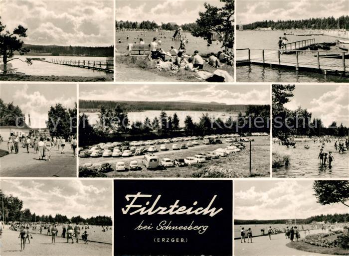 Schneeberg Erzgebirge Am Filzteich Teilansichten