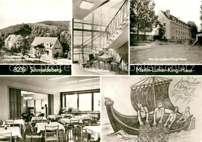 Schmiedeberg Dippoldiswalde Friedenskapelle Martin Luther King Haus Treppenhaus