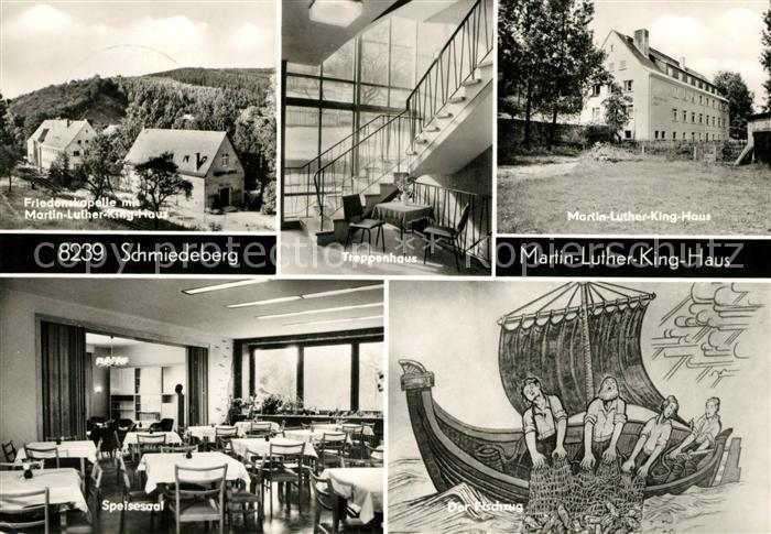 Schmiedeberg Dippoldiswalde Friedenskapelle Martin Luther King Haus Treppenhaus