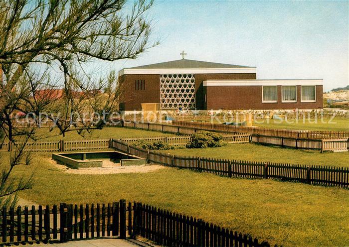 Norderney Nordseebad Genezareth Kapelle im Seehospiz Kaiserin Friedrich