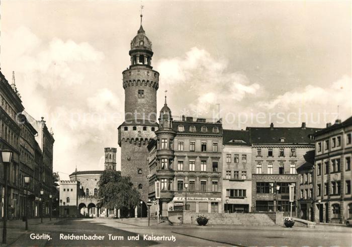 Goerlitz Sachsen Reichenbacher Turm und Kaisertrutz