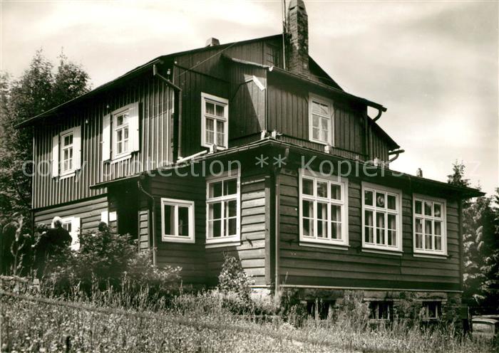 Oberhof Thueringen Waldgaststaette Forsthaus Sattelbach