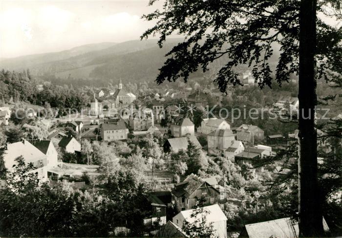 Schmiedeberg  Dippoldiswalde Stadtblick