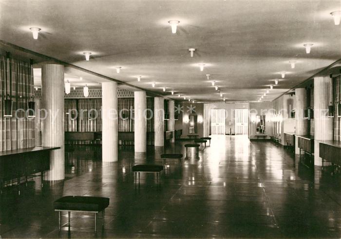 LEIPZIG Sachsen Opernhaus Garderoben Hallen