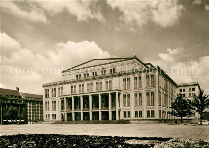 LEIPZIG Sachsen Oper am Karl Marx Platz
