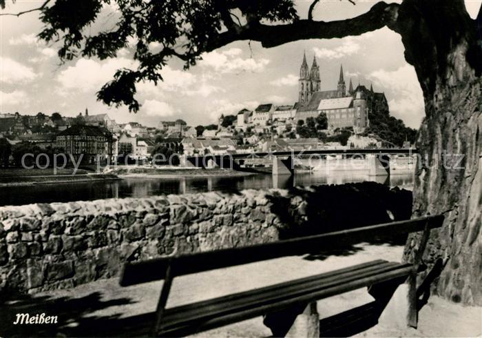 Meissen Elbe Sachsen Dom