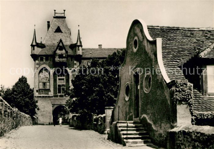 Meissen Elbe Sachsen Georgentor auf der Burg