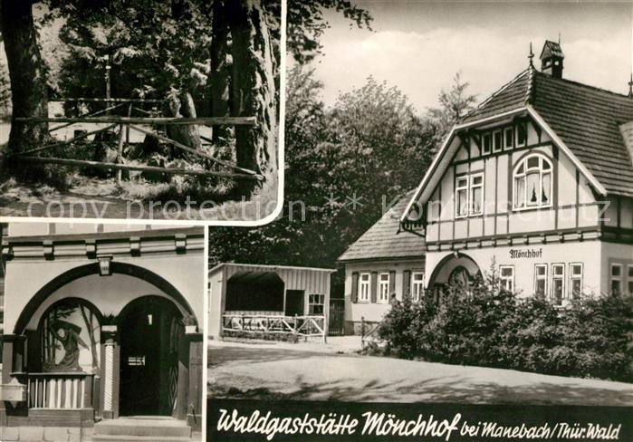 Manebach Waldgaststaette Moenchhof