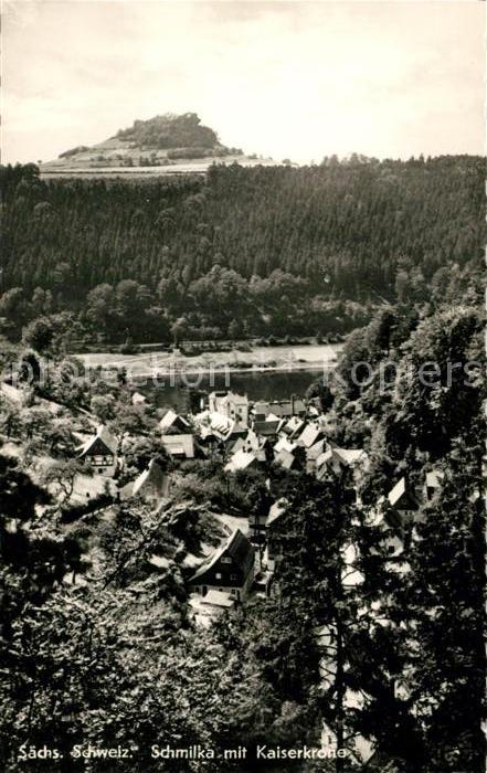 Schmilka Kaiserkrone Panorama