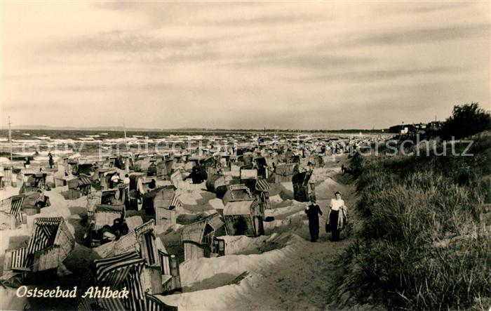 Ahlbeck Ostseebad Strandkoerbe