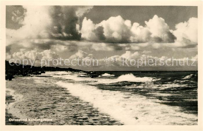 Kuehlungsborn Ostseebad Sturm Kueste