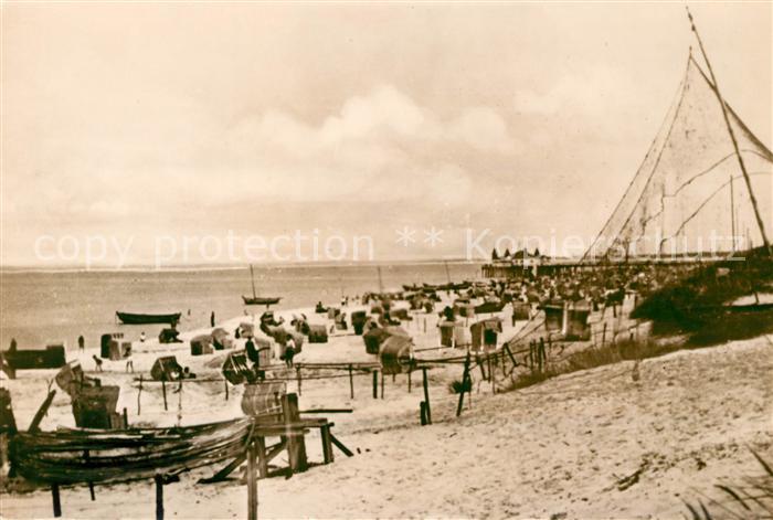 Ahlbeck Ostseebad Strand Seebruecke