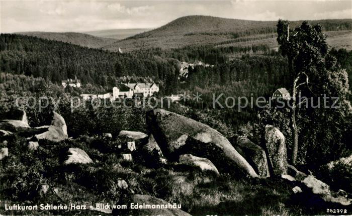 Schierke Harz Panorama Edelmannshaeu