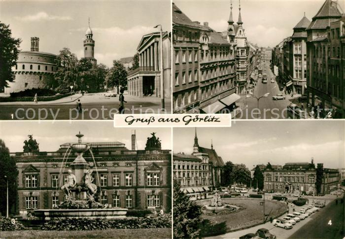 Goerlitz Sachsen Kaisertrutz Gerhard Hauptmann Theater Berliner Strasse Postamt