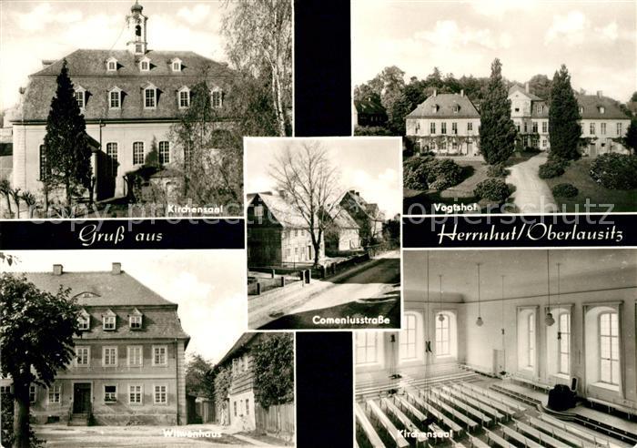 Herrnhut Kirchensaal Vogtshof Witwenhaus Kirchensaal Comeniusstrasse