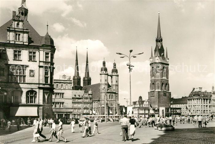 Halle Saale Marktplatz
