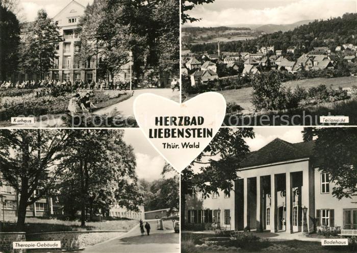 Liebenstein Bad Kurhaus Therapiegebaeude Badehaus Panorama